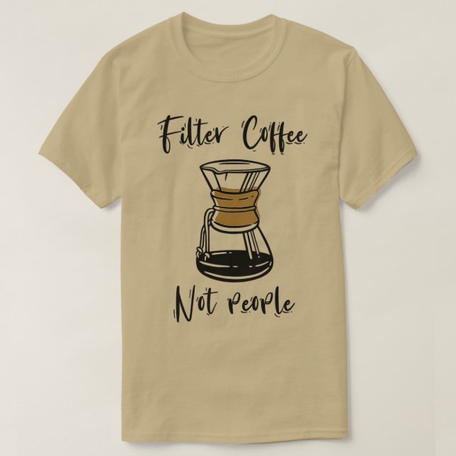 Camiseta Filtrar café No Personas Cómplice Coffee Cómplice  (Diseño del anverso)