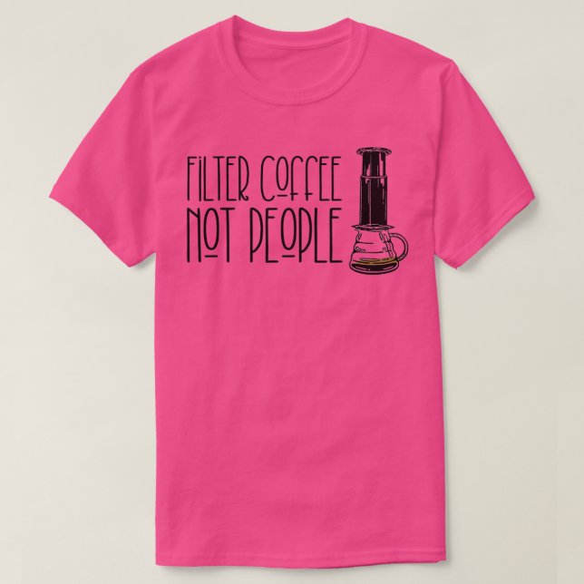 Camiseta Filtrar café No Personas Cómplice Coffee Cómplice  (Diseño del anverso)
