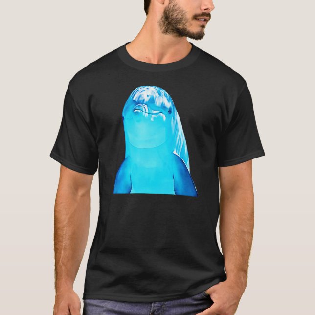 Camiseta Filtro de pintura al petróleo Vida marina Los océa (Anverso)