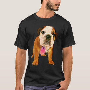 Camiseta Filtro de pintura de aceite Bulldog de corte