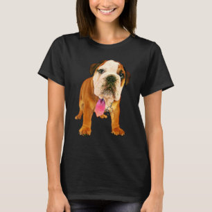Camiseta Filtro de pintura de aceite Bulldog de corte