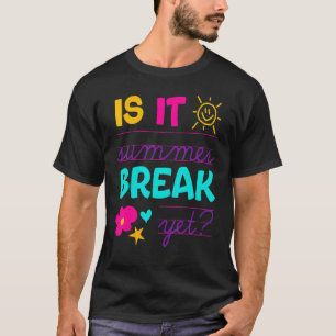 Camiseta Fin De Año Del Profesor Es Verano Y Último D