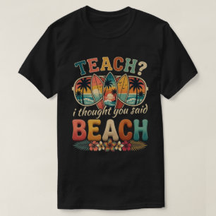 Camiseta Fin de Año Escolar Retro Castigo de Verano para Ma
