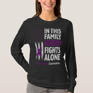 Camiseta Fin de la familia de apoyo de Alzheimer A