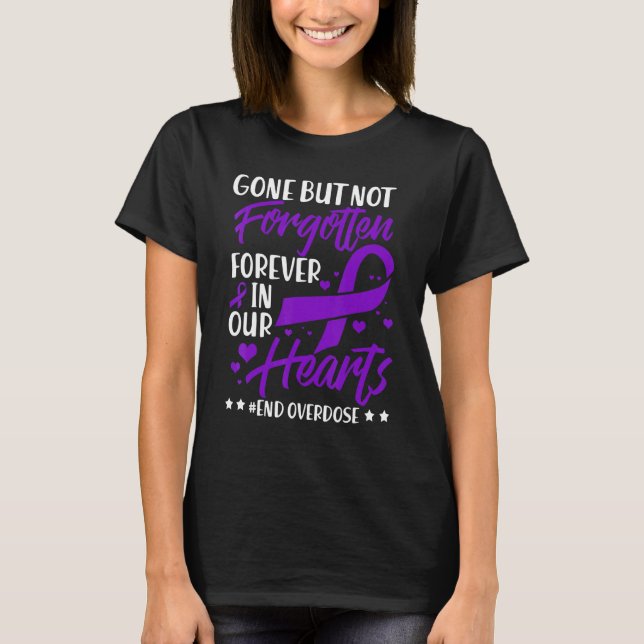 Camiseta Fin de la sobredosis Amado Un Monumento Conciencia (Anverso)