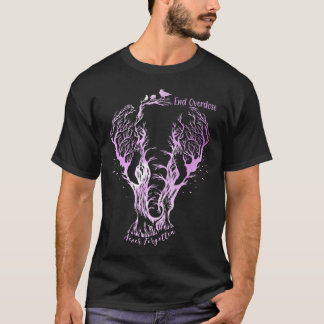 Camiseta Fin de la sobredosis Nunca olvides el boceto de ar