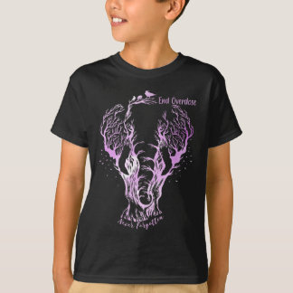 Camiseta Fin de la sobredosis Nunca olvides el boceto de ar
