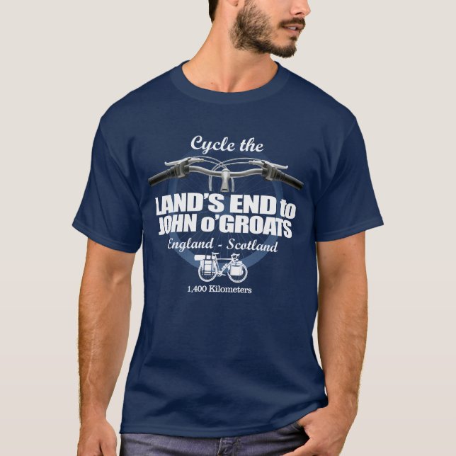 Camiseta Fin de la tierra a John o'Groats (H2) (Anverso)