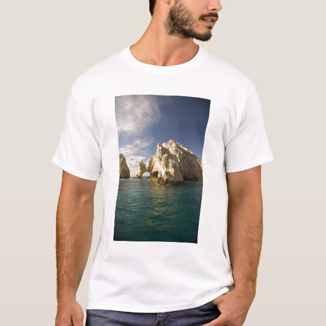 Camiseta Fin de la tierra, Arco cerca de Cabo San Lucas, Ba (Anverso)