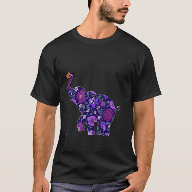 Camiseta Fin de los Alzheimers Amor de los Camisas nunca ol (Anverso)