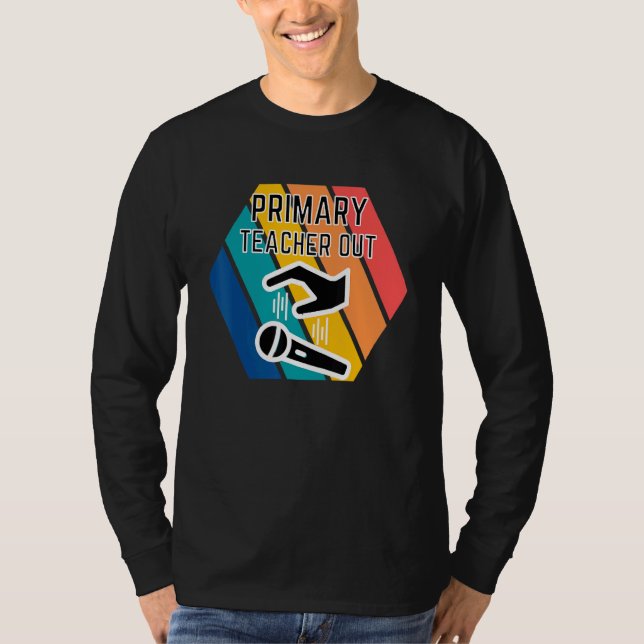 Camiseta Fin De Reconocimiento De Caída De Micrófono De Mae (Anverso)