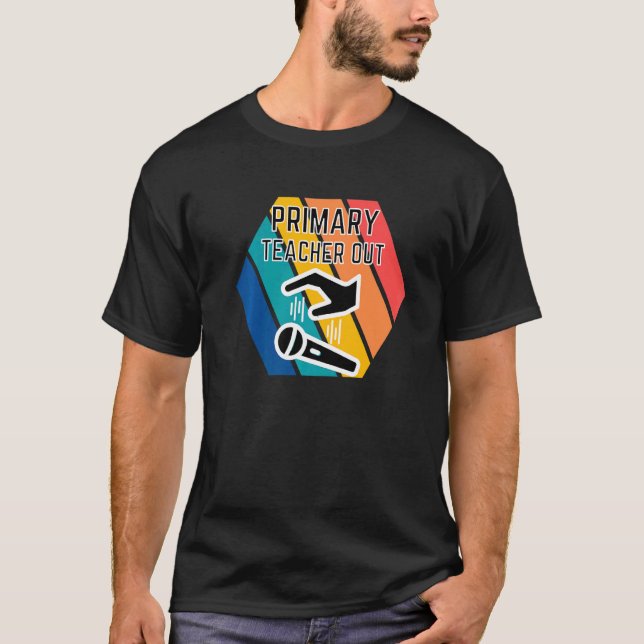 Camiseta Fin De Reconocimiento De Caída De Micrófono De Mae (Anverso)