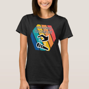 Camiseta Fin de reconocimiento por caída de micrófono para