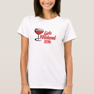 Camiseta Fin de semana de chicas 2016