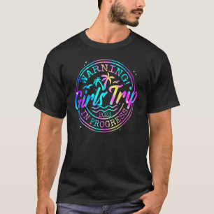 Camiseta Fin de semana de chicas, viaje de Chicas de advert