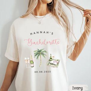 Camiseta Fin de semana de despedida de soltera en el país d