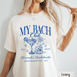 Camiseta Fin de semana de despedida de soltera rosa y azul 