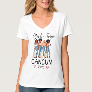 Camiseta Fin de semana de mujeres en Cancún México Vacacion