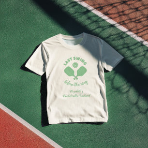Camiseta Fin de semana de soltera de Pickleball
