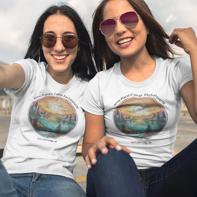 Camiseta Fin de semana del partido Camp Bachelorette Keepsa (Subido por el creador)