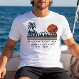 Camiseta Fin de semana personalizado de despedida de solter