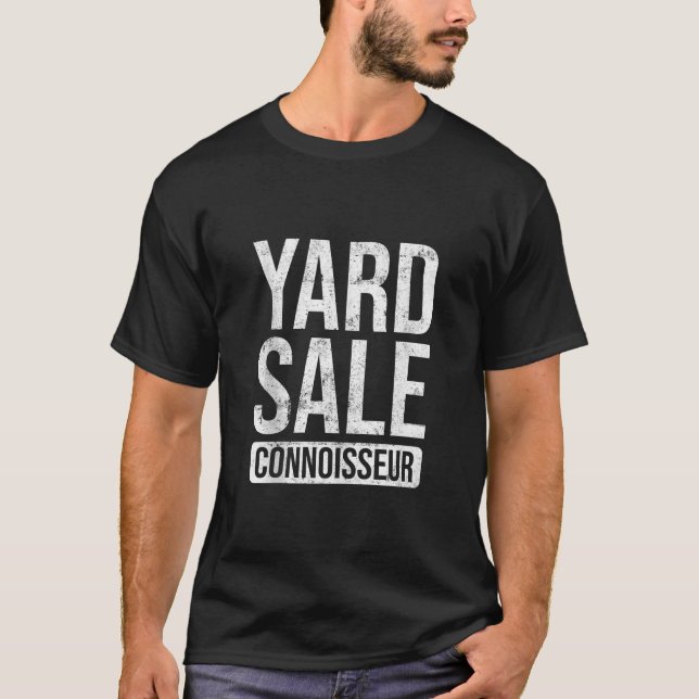 Camiseta Fin de semana venta de yard Connoisseur tesoro obs (Anverso)