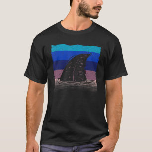 Camiseta Fin de tiburón Guay Para Hombres Mujeres Tiburones