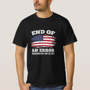 Camiseta Fin de una Inauguración de Biden Harris por Error