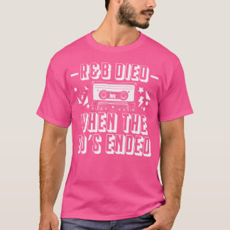 Camiseta Fin Del Amante De La Música Rb De Los 90
