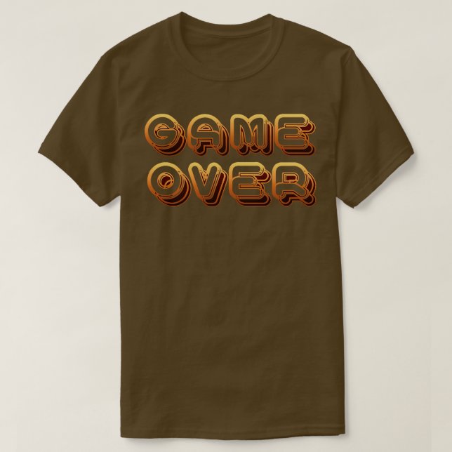 Camiseta Fin del juego (Diseño del anverso)