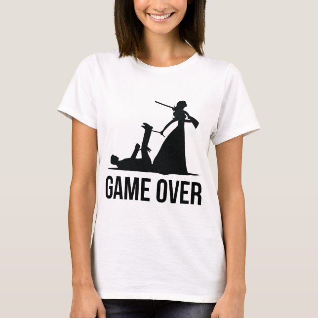 Camiseta Fin del juego - boda (Anverso)