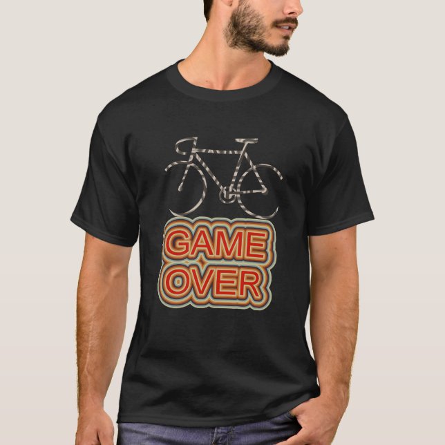 Camiseta Fin del juego ciclista (Anverso)