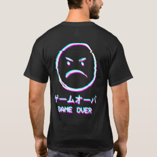 Camiseta Fin del juego japonés de vaporwave