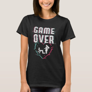 Camiseta Fin del juego - Novia divertida y bachillerato del