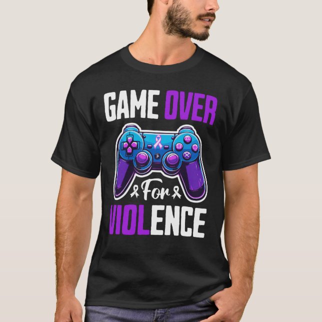 Camiseta Fin del juego para la violencia (Anverso)