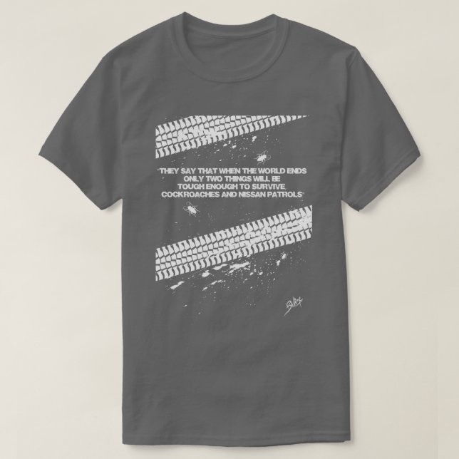 Camiseta Fin del mundo (Diseño del anverso)