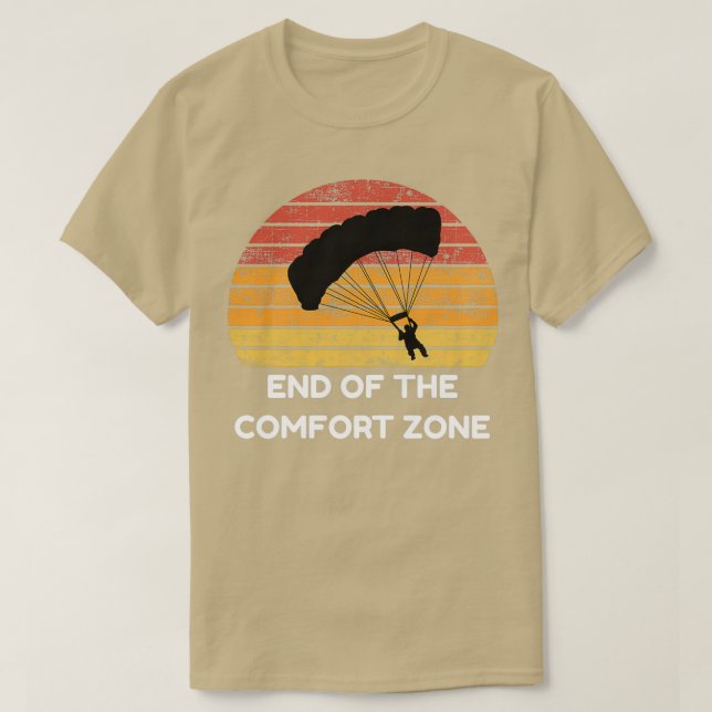 Camiseta Fin Del Submarinismo En Paracaídas De La Zona Conf (Diseño del anverso)