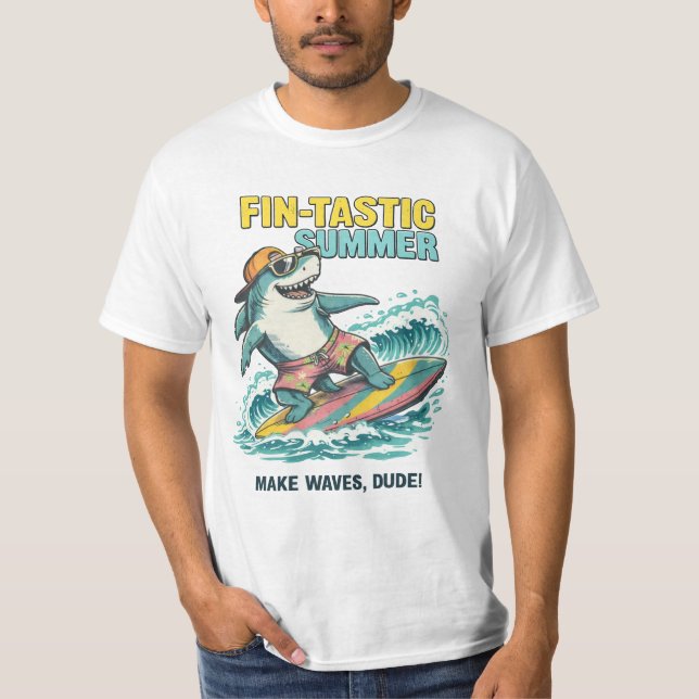 Camiseta Fin-tastic Waves (Anverso)