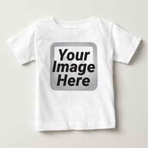 Camiseta fina del jersey del bebé