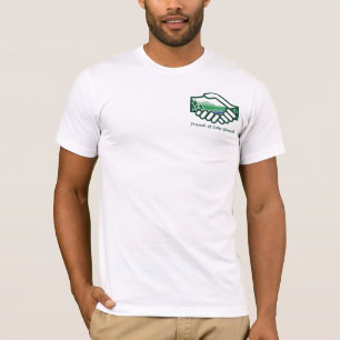 Camiseta fina del jersey del FLG American Apparel