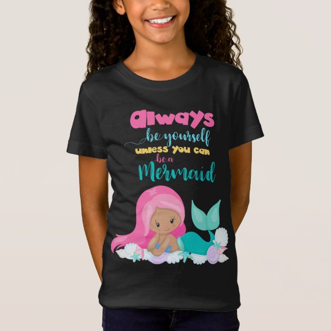 Camiseta fina para Chicas sirenas (Anverso)