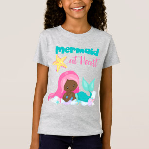 Camiseta fina para Chicas sirenas