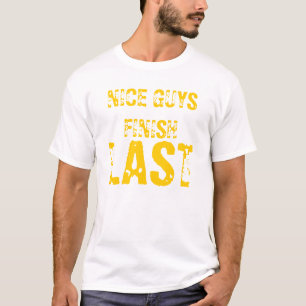 CAMISETA FINAL AGRADABLE DE LOS INDIVIDUOS, ÚLTIMO