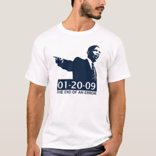 Camiseta Final de la inauguración de Obama de un error