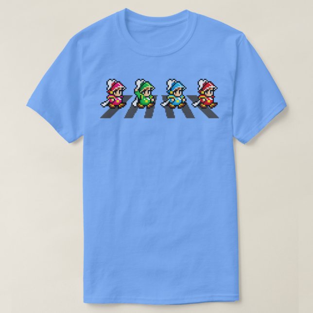Camiseta Final Fantasy Onion Knights Crossing (Diseño del anverso)