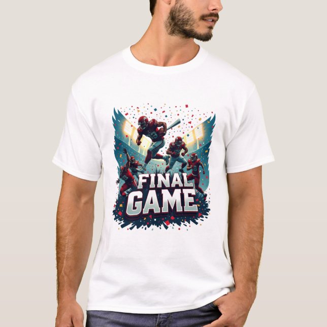 Camiseta Final Game – Championship Football Action (Anverso)