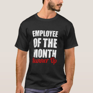 Camiseta Finalista a Empleado del Mes Divertido Reconocimie