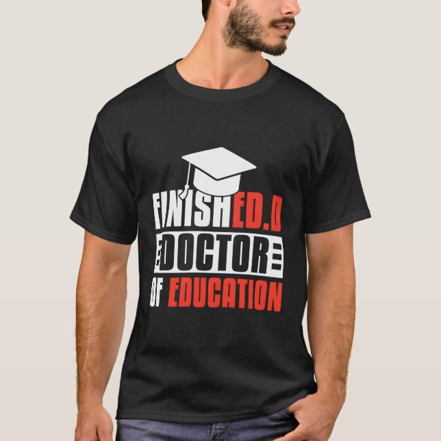 Camiseta Finalizado Edd Médica De Educación (Anverso)