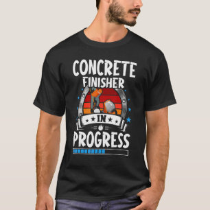 Camiseta Finalizador De Concreto En Curso Estudiante De For