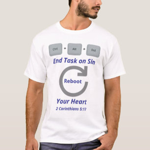 Camiseta Finalizar tarea en pecado